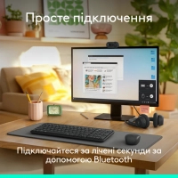 Комплект Logitech MK250 Bluetooth/Wireles UA Graphite (920-013823) Diawest