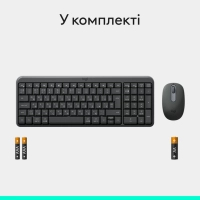 Комплект Logitech MK250 Bluetooth/Wireles UA Graphite (920-013823) Diawest