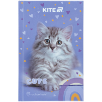 Блокнот Kite А6 Rachael Hale, тверда обкладинка, 80 аркушів, клітинка (R25-199) Diawest