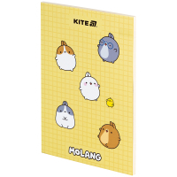 Блокнот Kite А5 Molang термобіндер, 64 аркуші, нелінований (ML25-193) Diawest