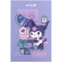 Блокнот Kite А5 Kuromi термобіндер, 64 аркуші, нелінований (HK25-193) Diawest