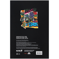 Блокнот Kite А5 Ninja Turtles 2 термобіндер, 64 аркуші, нелінований (NT25-193-2) Diawest