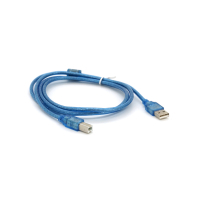 Кабель для принтера USB 2.0 AM/BM 1.5m ferrite blue Ritar (YT-AM/BM-1.5TTR) Diawest