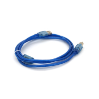 Кабель для принтера USB 2.0 AM/BM 1.5m ferrite blue Ritar (YT-AM/BM-1.5TBL) Diawest