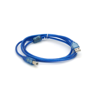 Кабель для принтера USB 2.0 AM/BM 1.5m ferrite blue Ritar (YT-AM/BM-1.5TBL) Diawest