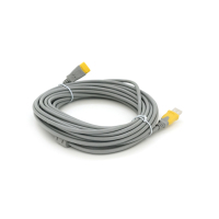 Дата кабель USB 2.0 AM/AF 10.0m UF-104 grey yellow VEGGIEG (YT-AM/AF-UF-104) Diawest