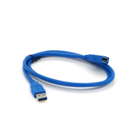 Дата кабель USB 3.0 AM/AF 1.0m blue Voltronic (YT-3.0AM