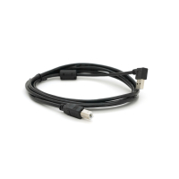 Кабель для принтера USB 2.0 AM/BM 2.0m 90° corner black Ritar (YT-AM/BM90°-2.0B) Diawest
