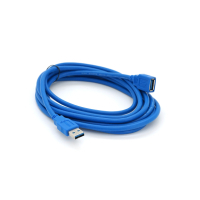 Дата кабель USB 3.0 AM/AF 3.0m blue Voltronic (YT-3.0AM