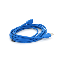 Дата кабель USB 3.0 AM/AF 3.0m blue Voltronic (YT-3.0AM