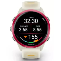 Смарт-годинник Garmin Forerunner 570 - 42MM, Bone/Raspberry/Mango, GPS смарт-годин (010-02970-02) Diawest