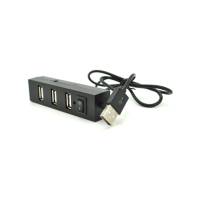Концентратор Voltronic USB 3.0 to 4xUSB black (YT-HUB4-B) Diawest