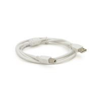 Кабель для принтера USB 2.0 AM/BM 0.8m ferrite white Voltronic (YT-AM/BM-0.8W) Diawest