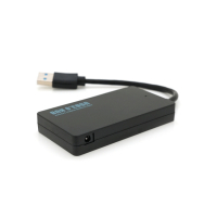 Концентратор Voltronic USB 3.0 to 4xUSB 0.14m flat black (YT-3HF4/2TB) Diawest
