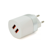 Зарядний пристрій iKAKU KSC-181 2xUSB 2.4A White (KSC-181-JUNENG) Diawest
