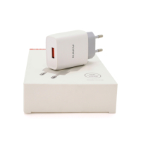 Зарядний пристрій iKAKU KSC-215 1xUSB 5V 2.1A White (KSC-215 NATU) Diawest