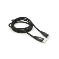 Дата кабель USB-C to Lightning 1.2m 2.1A black PZX (YT-PZX/V-109-M+L/B) Diawest
