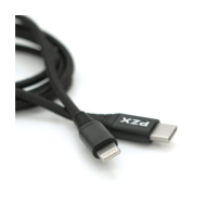 Дата кабель USB-C to Lightning 1.2m 2.1A black PZX (YT-PZX/V-109-M+L/B) Diawest