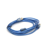 Кабель для принтера USB 2.0 AM/BM 3.0m ferrite blue Ritar (YT-AM/BM-3.0TBL) Diawest