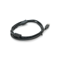 Дата кабель USB 2.0 AM/AF 1.0m black VEGGIEG (YT-AM/AF-V-U105) Diawest