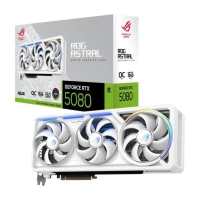Відеокарта ASUS GeForce RTX5080 16GB ROG ASTRAL WHITE OC (ROG-ASTRAL-RTX5080-O16G-WHITE) Diawest