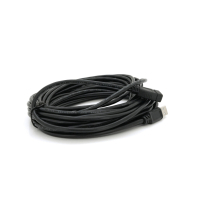 Дата кабель USB 2.0 AM/AF 10.0m ferrite black Voltronic (YT-AM/AF-10BL) Diawest