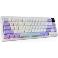 Клавіатура Ajazz AK650 Flying Fish Switch Purple RGB USB/Wireless/Bluetooth UA Purple (AK650-FF-PWB) Diawest