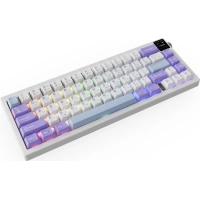Клавіатура Ajazz AK650 Flying Fish Switch Purple RGB USB/Wireless/Bluetooth UA Purple (AK650-FF-PWB) Diawest