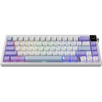Клавіатура Ajazz AK650 Flying Fish Switch Purple RGB USB/Wireless/Bluetooth UA Purple (AK650-FF-PWB) Diawest