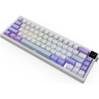 Клавіатура Ajazz AK650 Flying Fish Switch Purple RGB USB/Wireless/Bluetooth UA Purple (AK650-FF-PWB) Diawest