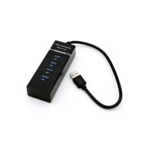 Концентратор Voltronic USB 3.0 to 4xUSB black (NX-UH-303B) Diawest