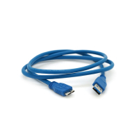 Дата кабель USB 3.0 AM to Micro B 1.0m blue Voltronic (YT-3.0AM
