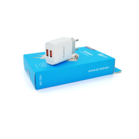 Зарядний пристрій iKAKU KSC-395 2xUSB 5V 2.4A 12W White (KSC-395 MINGZE) Diawest