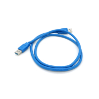 Дата кабель USB 3.0 AM/AM 1.5m blue Voltronic (YT-3.0AM+AM-1.5) Diawest