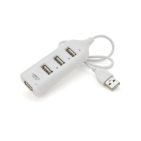 Концентратор Voltronic USB 2.0 to 4xUSB white (DNS-HUB4-OW) Diawest