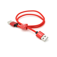 Дата кабель USB 2.0 AM/AM 0.5m red VEGGIEG (YT-AM/AM-UA-0.5) Diawest