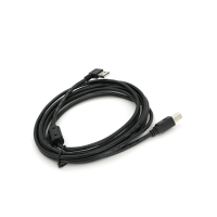 Кабель для принтера USB 2.0 AM/BM 3.0m 90° corner black Ritar (YT-AM/BM90°-3.0B) Diawest