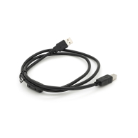 Кабель для принтера USB 2.0 AM/BM 1.0m ferrite black Voltronic (YT-AM/BM-1.0B) Diawest