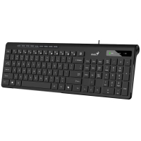 Клавіатура Genius SlimStar 230II USB UA Black (31310048406) Diawest