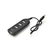 Концентратор Voltronic USB 2.0 to 4xUSB black (DNS-HUB4-OB) Diawest