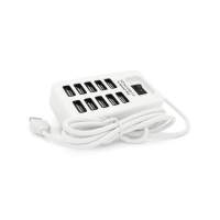 Концентратор Voltronic USB 2.0 to 10xUSB passive (05730) Diawest