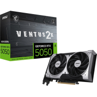 Відеокарта MSI GeForce RTX5050 8Gb VENTUS 2X OC (RTX 5050 8G VENTUS 2X OC) Diawest