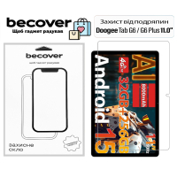 Скло захисне BeCover Doogee Tab G6 / G6 Plus 11.0