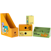 Настільний набір Kite Garfield 4 предмети, картон (GF25-357) Diawest