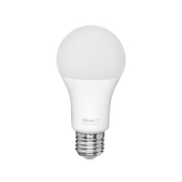 Розумна лампочка Trust E27 806 Lumen, 1800-6500k, RGBCW, white (71281_TRUST) Diawest