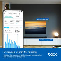 Розумна розетка TP-Link Tapo P110M N300 BT 16A (TAPO-P110M) Diawest