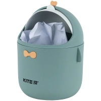 Кошик для паперів Kite Настільний контейнер для сміття, сіро-зелений (K24-010-1) Diawest
