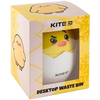 Кошик для паперів Kite Настільний контейнер для сміття, жовтий (K24-009-3) Diawest