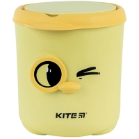 Кошик для паперів Kite Настільний контейнер для сміття, жовтий (K24-011-2) Diawest