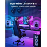 Світлодіодна стрічка Govee H61E1, 5.0m, RGBICW, WI-FI/Bluetooth, white (H61E13D2) Diawest